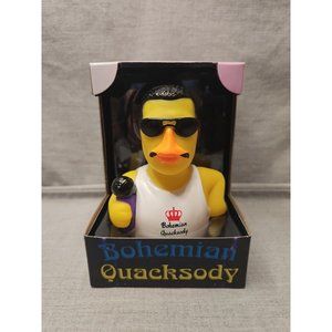Celebriducks Bohemian Quacksody Rubber Duck Collectible New in Box Music